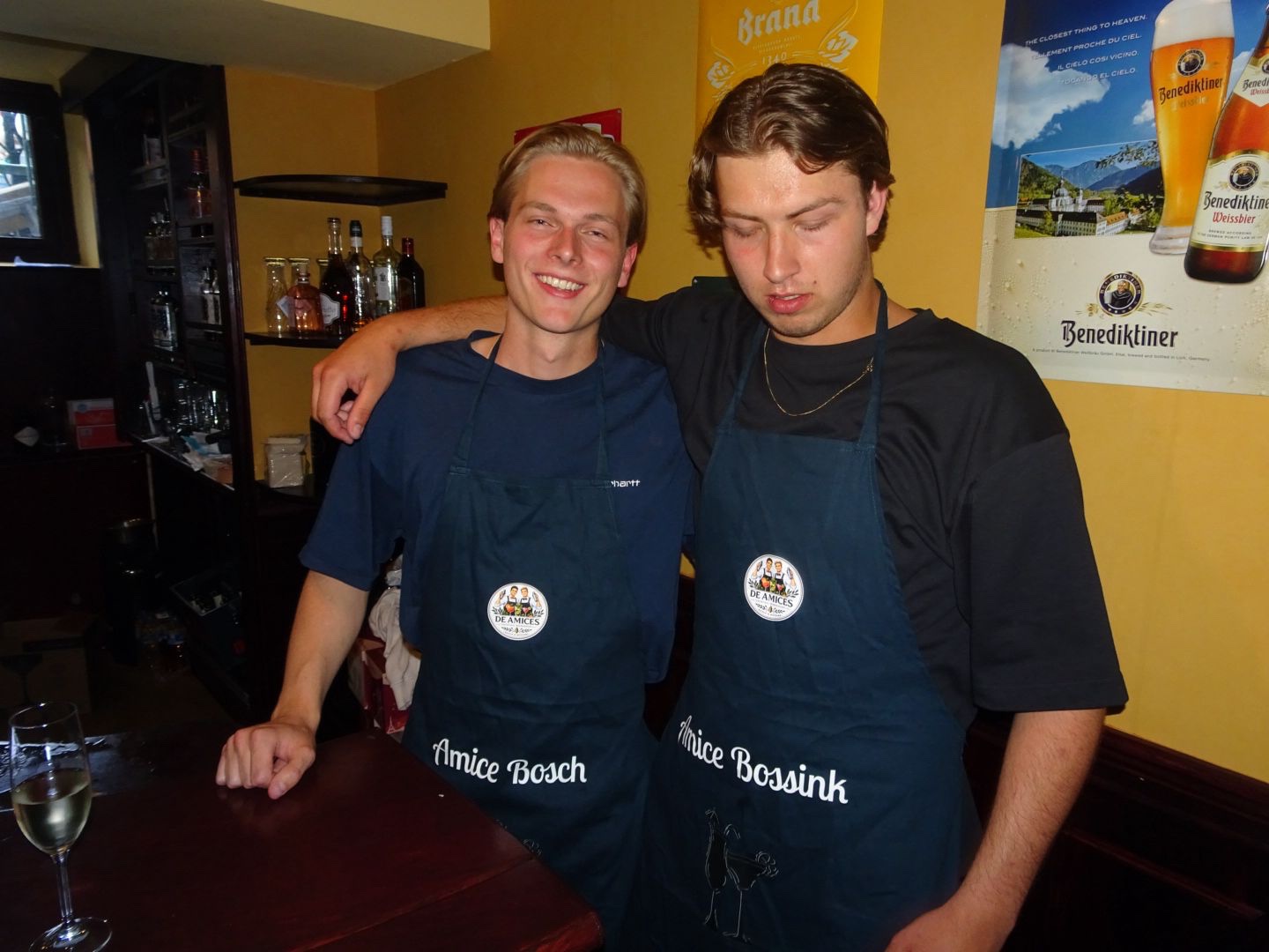 Bosch en Bossink met schorten